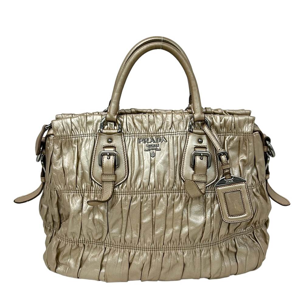 Prada Gathered Bag Handbag